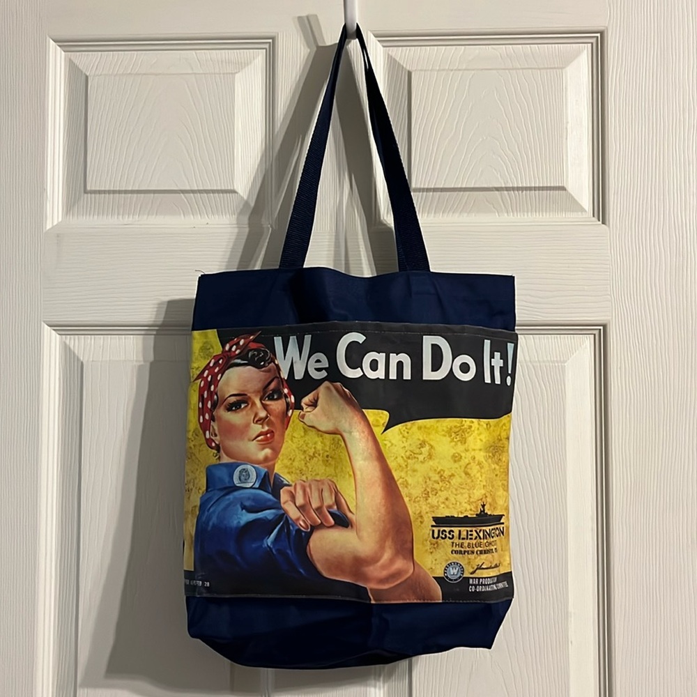 Rosie the riveter shoulder bag